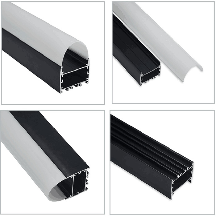 HL-A005B Aluminum Profile - Inner Width 29.96mm(1.17inch) - LED Strip Anodizing Extrusion Channel HL-A005B Aluminum Profile - Inner Width 29.96mm(1.17inch) - LED Strip Anodizing Extrusion Channel